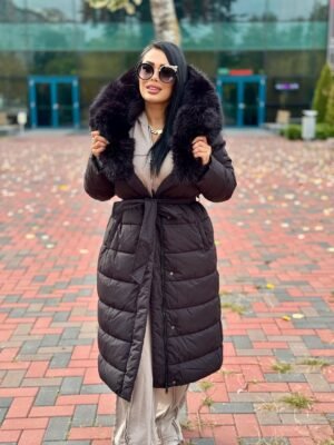 Alternative view of Geaca KRL blana lung NGR